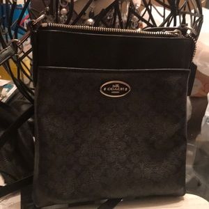 Coach cross body purse